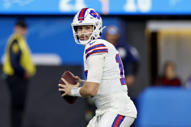 Contas relacionadas ao comércio maciço que Josh Allen se beneficia

