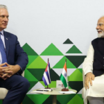 Cuba View Presidente de Cuba com PM Modi, mostra interesse em UPI e DPI