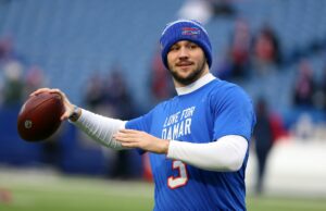 Damar Hamlin compara o novato da MLB Paul Skenes com Josh Allen After Cardinals Showdown March Madness Logo