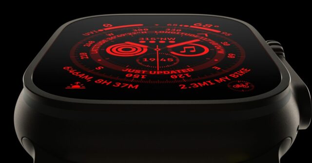 Apple Watch Ultra Display