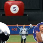 David Wright pousa em seu lugar na imortalidade do Mets, porque seu número 5 se retira oficialmente durante uma cerimônia emocional