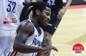 Defesa Primeiro CJ Perez Sparks Rally de Gilas Pilipinas Gilas Pilipinas CJ Perez