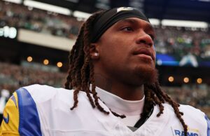 Demarkkk Robinson da NFL é testado em DUI Dearcus Robinson Getty 1