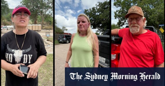Dentro das inundações do Texas "45 minutos de alarme

