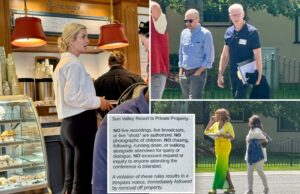 Dentro do absurdo de Sun Valley, a segurança excessiva: “Temos uma pergunta sobre assa de repórter!” Dentro do absurdo de Sun Valley, a segurança excessiva: "Temos uma pergunta sobre assa de repórter!"