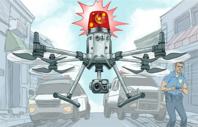 Depois de uma década de aplicação da lei com drones na área da baía, o Condado de Alameda compreende uma tecnologia de próxima geração

