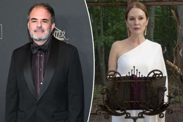Designer de produção de "sirenes" sobre o reconhecimento desta mansão "ultrajante" de Long Island para o drama Julianne Moore

