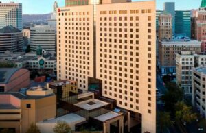 Diminuação, Falha no Jolt Hotel acida em Bay Area, Califórnia Signia by Hilton San Jose Hotel na 170 South Market Street, no centro de San Jose, como mostrado em 25 de junho de 2024. (George Avalos/Bay Area News Group)