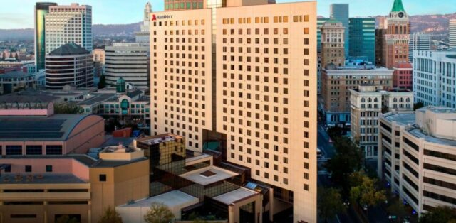 Signia by Hilton San Jose Hotel na 170 South Market Street, no centro de San Jose, como mostrado em 25 de junho de 2024. (George Avalos/Bay Area News Group)