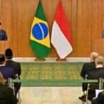 Discuta Gaza, Pabowo e Presidente Lula concordaram em aumentar a solução do estado