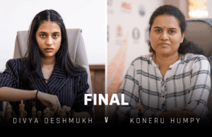 Divya Deshmukh vs. Koneru Humpy, Copa do Mundo Feminina 2025 End Atualizações ao vivo: Jogo 1 para começar às 4:45 IST Divya Deshmukh vs. Koneru Humpy, Copa do Mundo Feminina 2025 End Atualizações ao vivo: Jogo 1 para começar às 4:45 IST