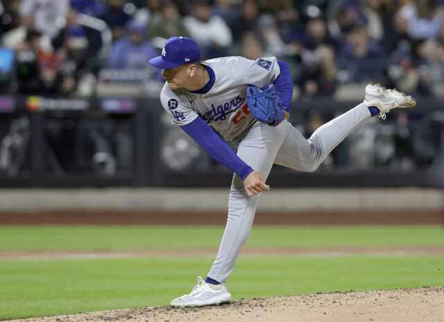 Dodgers esperavam para os modos da parte com a primeira perspectiva muito considerada


