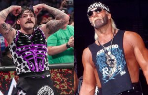 Dominican Mysterio presta homenagem a Hulk Hogan após sua morte Dominican Mysterio presta homenagem a Hulk Hogan após sua morte