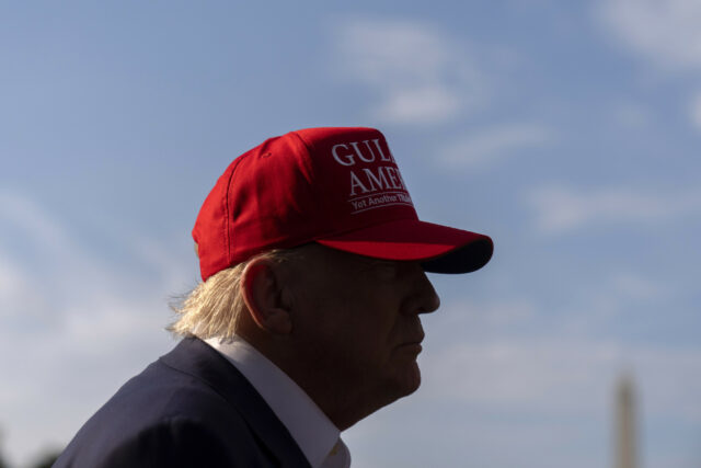 Donald Trump Classificação de aprovação na água na alimentação

