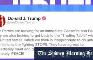 Donald Trump chama para o Camboja-Tailândia Donald Trump chama para o Camboja-Tailândia