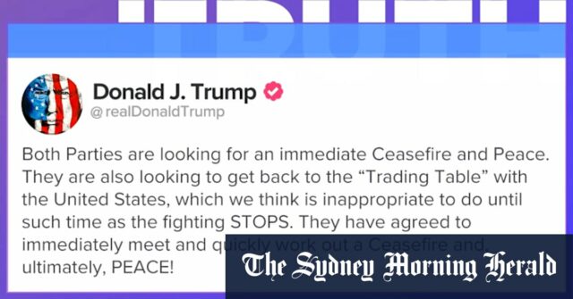 Donald Trump chama para o Camboja-Tailândia

