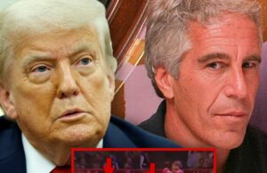 Donald Trump e Jeffrey Epstrein Ring em vídeo em 1997 Donald-Trump-Jeffri-Epstein-Getty-1