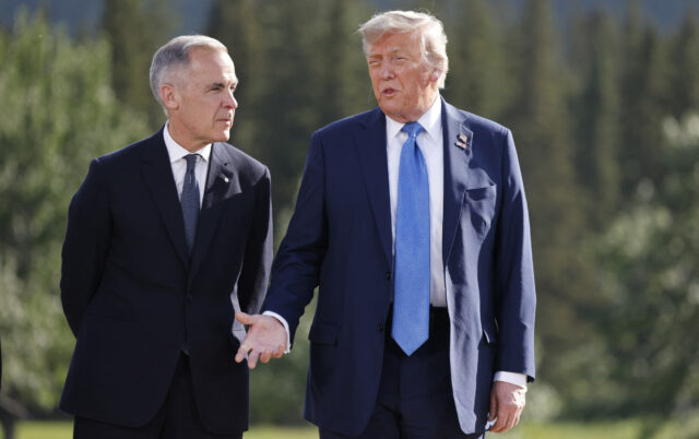 Donald Trump emitiu o menino para o Canadá acima da jogada da 'estrela da Palestina'

