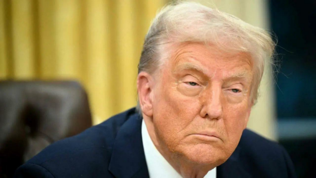 Donald Trump não está feliz como reino dos EUA pela votação final

