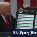 Donald Trump ordena 30 % de tarifas no futebol, no México