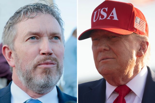 Donald supera a atenção da atenção a Thomas Massie em Kentucky

