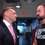 Drew McIntyre começou a enfrentar a lenda da WWE pela 11ª vez em sua carreira após o anúncio de Nick Aldis