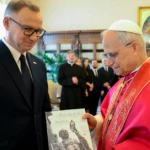 Duda se despediu do escritório do papa. Ele pediu uma audiência para Nawrocki