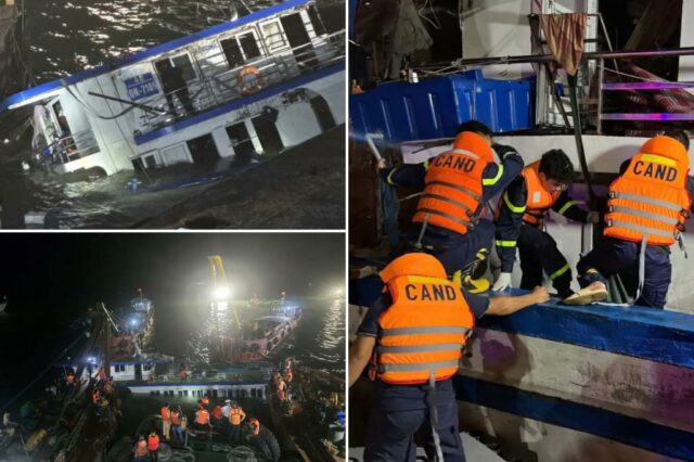 Ele sobreviveu aos barcos do Vietnã descreve sua fuga porque pelo menos 35 pessoas foram mortas no acidente

