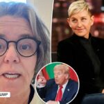 Ellen DeGeneres apóia Rosie O'Donnell após a ameaça cívica do presidente Trump, apesar da lacuna não resolvida