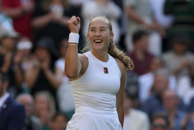 BNP Paribas abre 2025 Mirra Andreeva. (Foto: Getty)