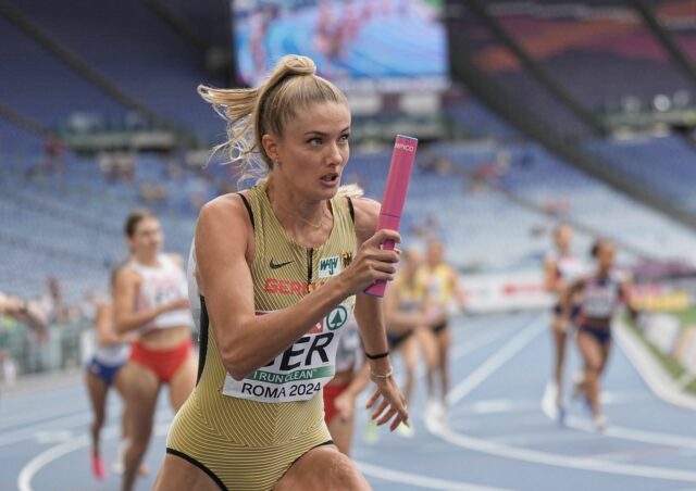 Schmidt em Paris 2024 - Atletismo - Fonte: Getty