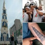 Encontre-se com babados, "elevadores" idiotas que levantam o Giglio de 4 toneladas no Bachanale Bachanale Brooklyn selvagem: "Antes que o dia termine, você está simplesmente morto"