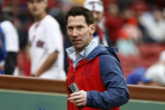 Endereço de Craig Breslow dos planos de comércio do Sox Sox

