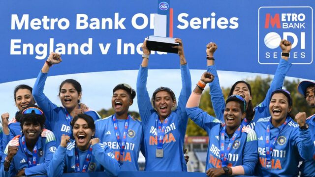 Eng-W Vice Ind-W: Harmanpreet Kaur destaca a redefinição da Copa do Mundo, apesar da vitória da série na Inglaterra

