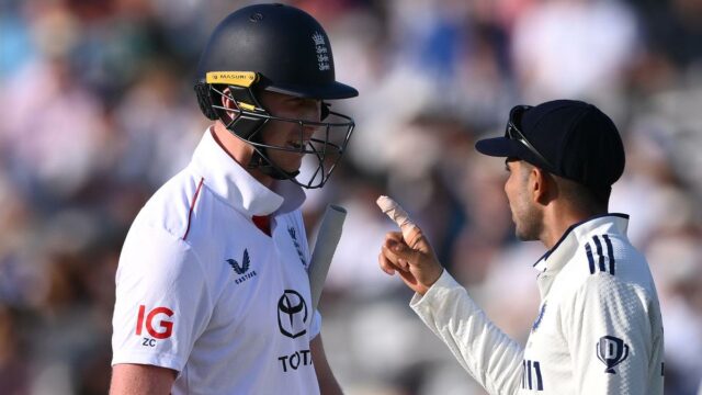 Eng vs., 3º teste: Southee zomba de Gill depois que Crowley se enquadra em uma troca acalorada com a Índia

