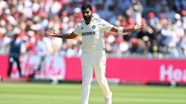 Eng vs.: Bumrah quebra o recorde de Kapil Dev para a maioria das distâncias de cinco medidores do Indian Bowler

