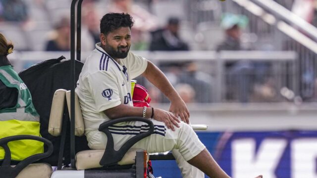 Eng vs.: Rishabh Pant aconselha as férias por seis semanas após uma lesão nos dedos durante um teste de Manchester

