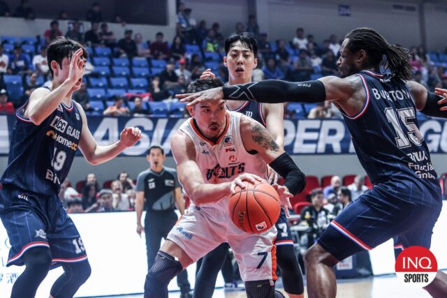 Meralco Bolts East Asia Super League (EASL) Cliff Hodge