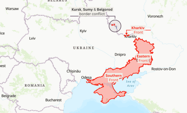 Enquanto o mundo salva o Irã, Putin faz sua cabeça na Ucrânia

