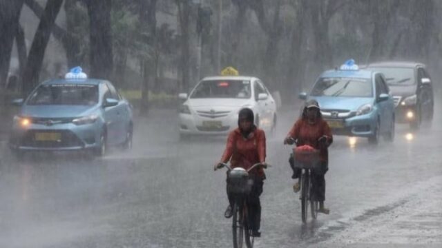 Espera -se que a chuva leve caia em várias regiões da Indonésia, esta é a lista

