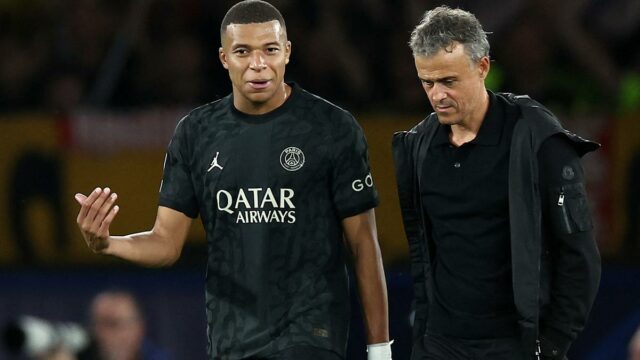 Esta é uma pergunta sobre o passado: o PSG enrolou o Chefe de Talk Mbappe antes de relacionar o Madrid Semis Showdown


