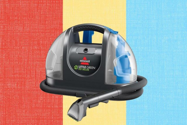 Bissell Little Green Pet Deluxe agente de limpeza portátil de carpete e detalhes/automóveis