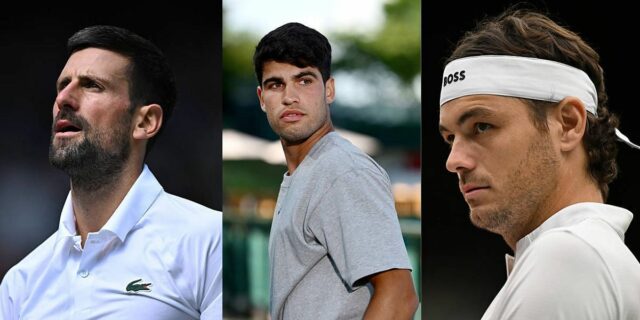 Carlos Alcaraz em Wimbledon 2025 - Fonte da imagem: Getty