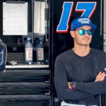Kyle Larson usa #17 Arrow McLaren Chevrolet em Indianapolis Motor Speedway - Fonte: Getty