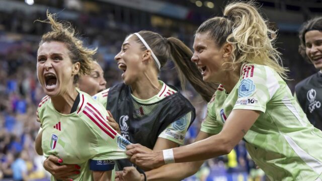 Euro da mulher 2025: brotações de suporte Gylli na Itália ao longo da Noruega e nas semifinais

