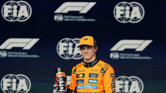 F1, Bélgica GP 2025: McLaren Oscar Piasstri aceita um pólo de sprint dominante

