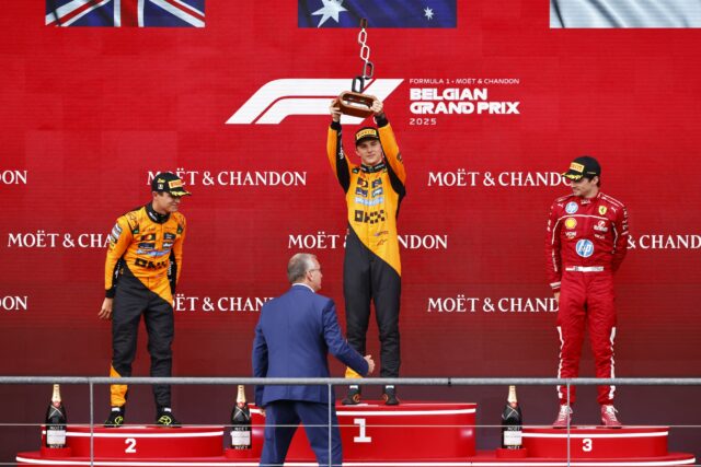Oscar Piastri F1 Bélgica Grande Prêmio