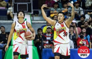 Finais do PBA: Jericho Cruz aceita perda, diz ‘não é um perdedor doloroso’ Jericho Cruz, de San Miguel Beermen, durante 5G