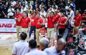 Final do PBA: San Miguel não protestará pela chamada controversa San Miguel Beermen reage após uma investigação controversa que torna o mundo de Mo Tautua inválido e fez com que a TNT vencesse a TNT no 1º jogo das finais da PBA Philippine Cup.