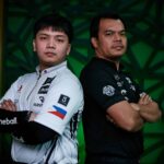 Carlo Biado e Young Bernie Regalario organizaram um conflito de todas as filipinas depois de progredir para as meias-finais do Campeonato Mundial da Piscina no Jeddah da Arábia Saudita.